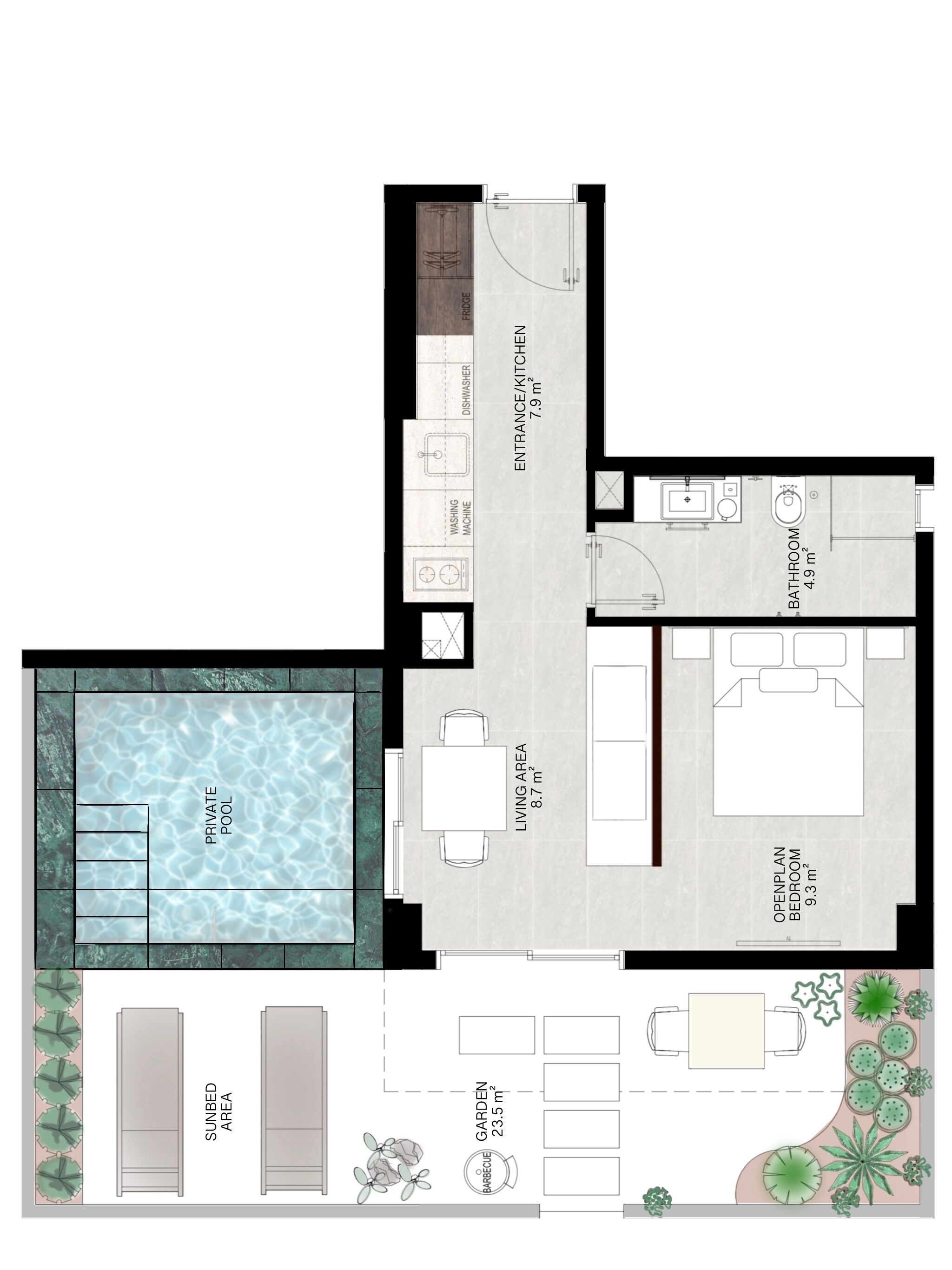 مخطط تصميم الطابق