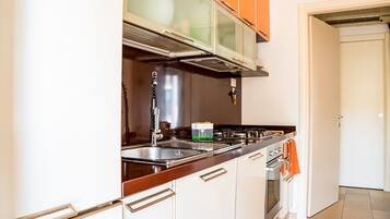 Kühlschrank, Ofen, Herdplatte, Geschirrspüler