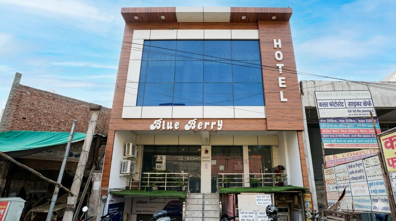 Mặt tiền nơi lưu trú