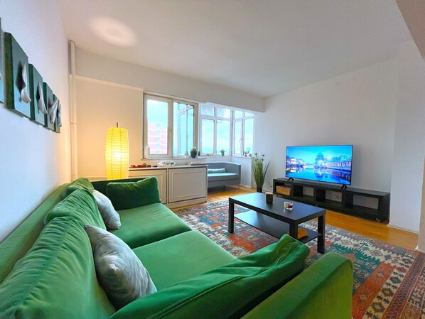 Soundproofing, iron/ironing board, free WiFi