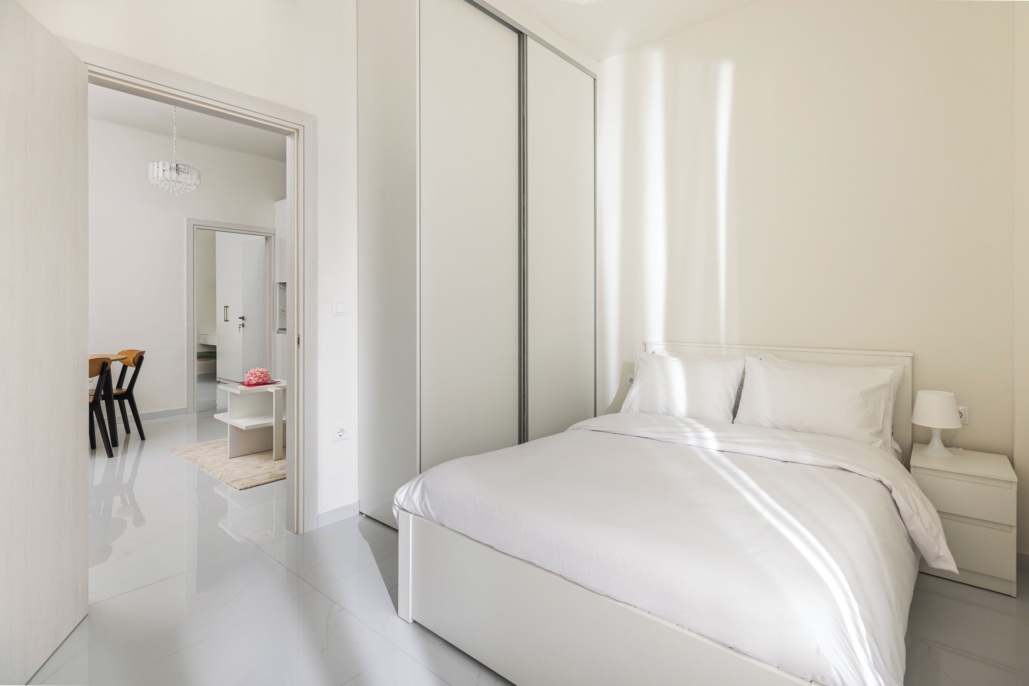 Apartment, 2 Bedrooms, Balcony, City View | Blackout drapes, iron/ironing board, free WiFi