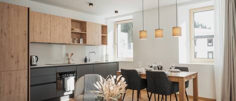 1 Bedroom Apartment - Larix | Coin séjour