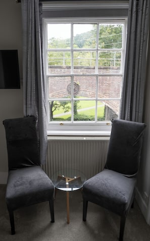 Deluxe Double Room, Garden View | Premium bedding, blackout curtains, iron/ironing board, free WiFi