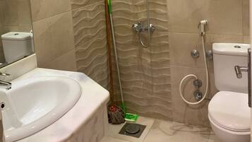 Chalet, 1 Schlafzimmer, barrierefrei, Raucher | Badezimmer