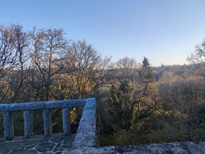 Vue depuis l’hébergement
