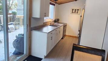 Microwave, oven, stovetop