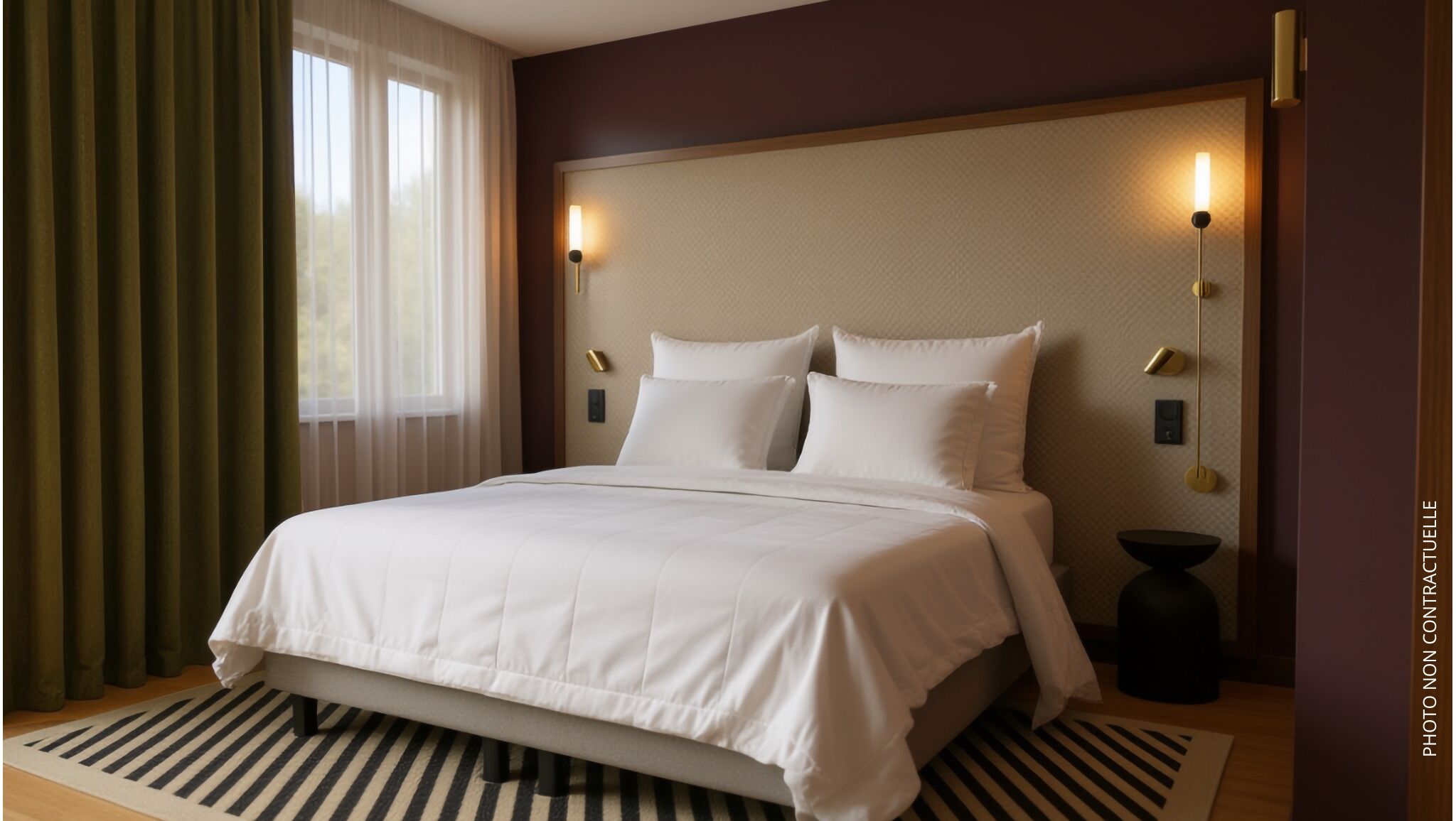 Kannettavalle tietokoneelle sopiva työtila, pimennysverhot