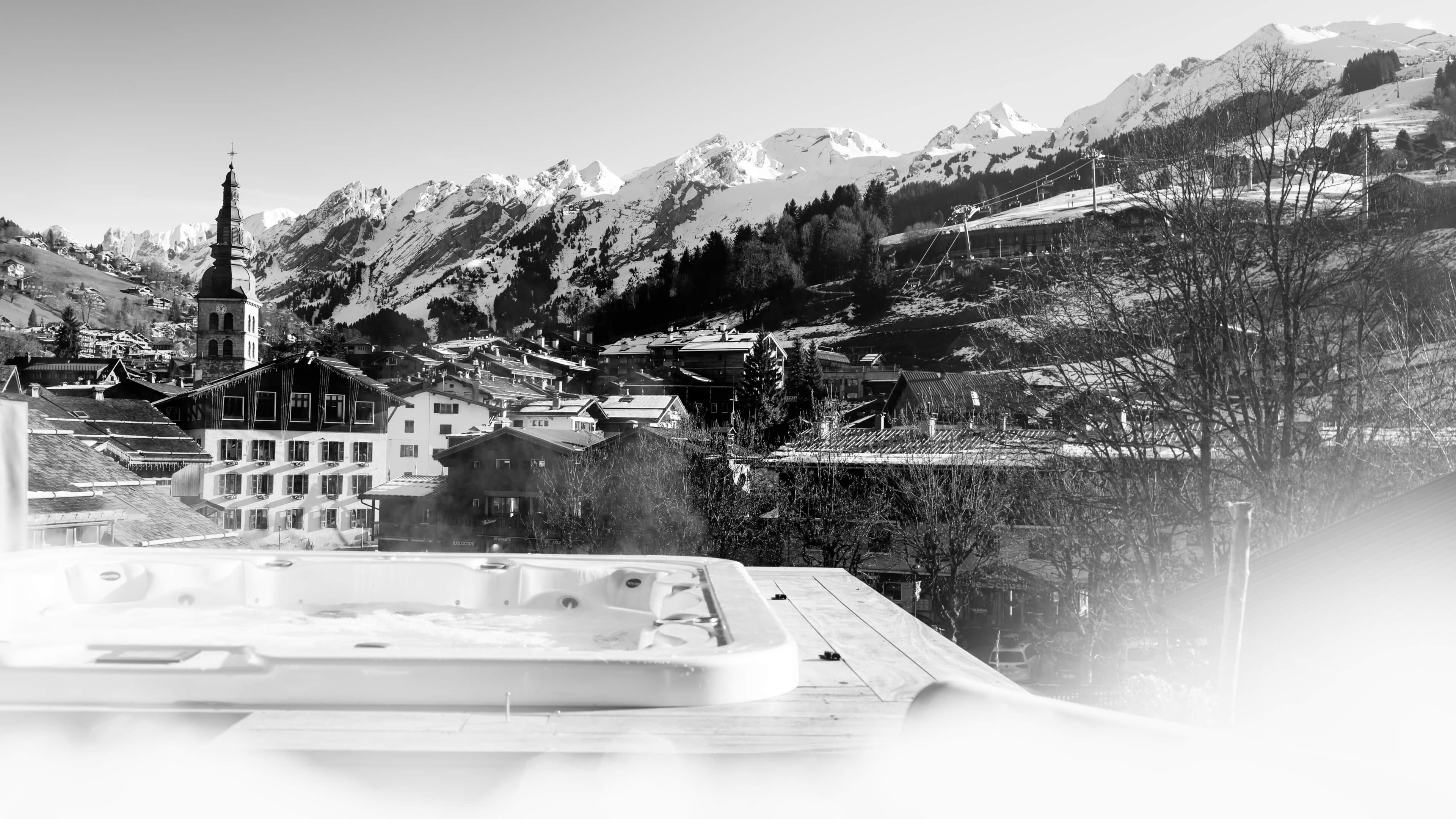 Bain à remous extérieur