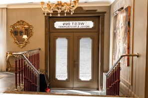 Entrée de l’hébergement 