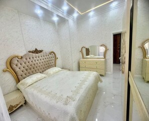 Standard Double Room, City View | In-room safe, desk, laptop workspace, blackout drapes