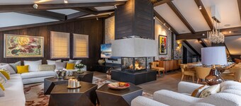 Modern Luxury Meets Alpine Charm- Private 6 Bedrooms Chalet With Spa