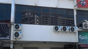 Exterior detail - Swing & Pillows at Penang Road, Georgetown (Northeast Penang Island)