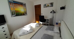 2 Schlafzimmer, WLAN, Bettwäsche