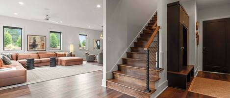 House, Multiple Beds, Patio, Garden View (The Luxe Barn) | Interior