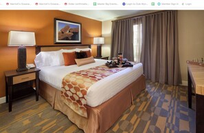 2 bedrooms, in-room safe, desk, iron/ironing board