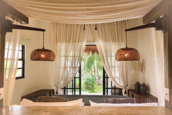 Luxury Villa, Lagoon View | Premium bedding, WiFi (free), bed sheets