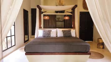 Premium bedding, free WiFi, bed sheets