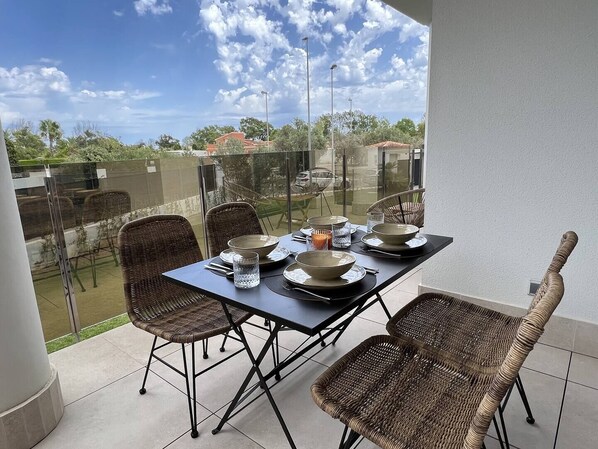 Restauration en plein air