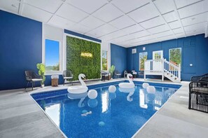 Unclassified image, 5 of 126, button - New! Game Time Retreat! Waterfall, Galaxy Pool, Rooftop Theater, Spa, Sauna! (Sevierville)