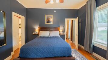 2 chambres, bureau, fer et planche à repasser, Wi-Fi gratuit