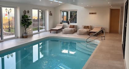Stunning Beach Villa with Indoor Pool and Jacuzzi!