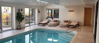 Stunning Beach Villa with Indoor Pool and Jacuzzi!