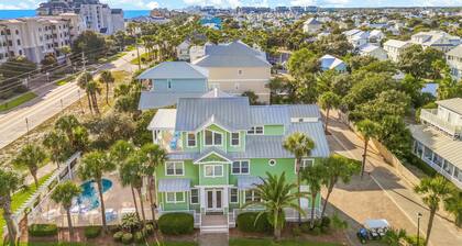 New! Private Pool - Golf Cart - Gulf Views - Directly Across from Beach!
