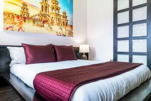 1 chambre, accès au Wi-Fi (inclus), literie fournie