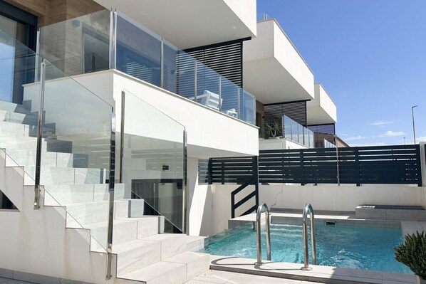 Pool - BEACH FRONT house LA MATA (Torre La Mata)