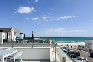 Outdoor dining - BEACH FRONT house LA MATA (Torre La Mata)