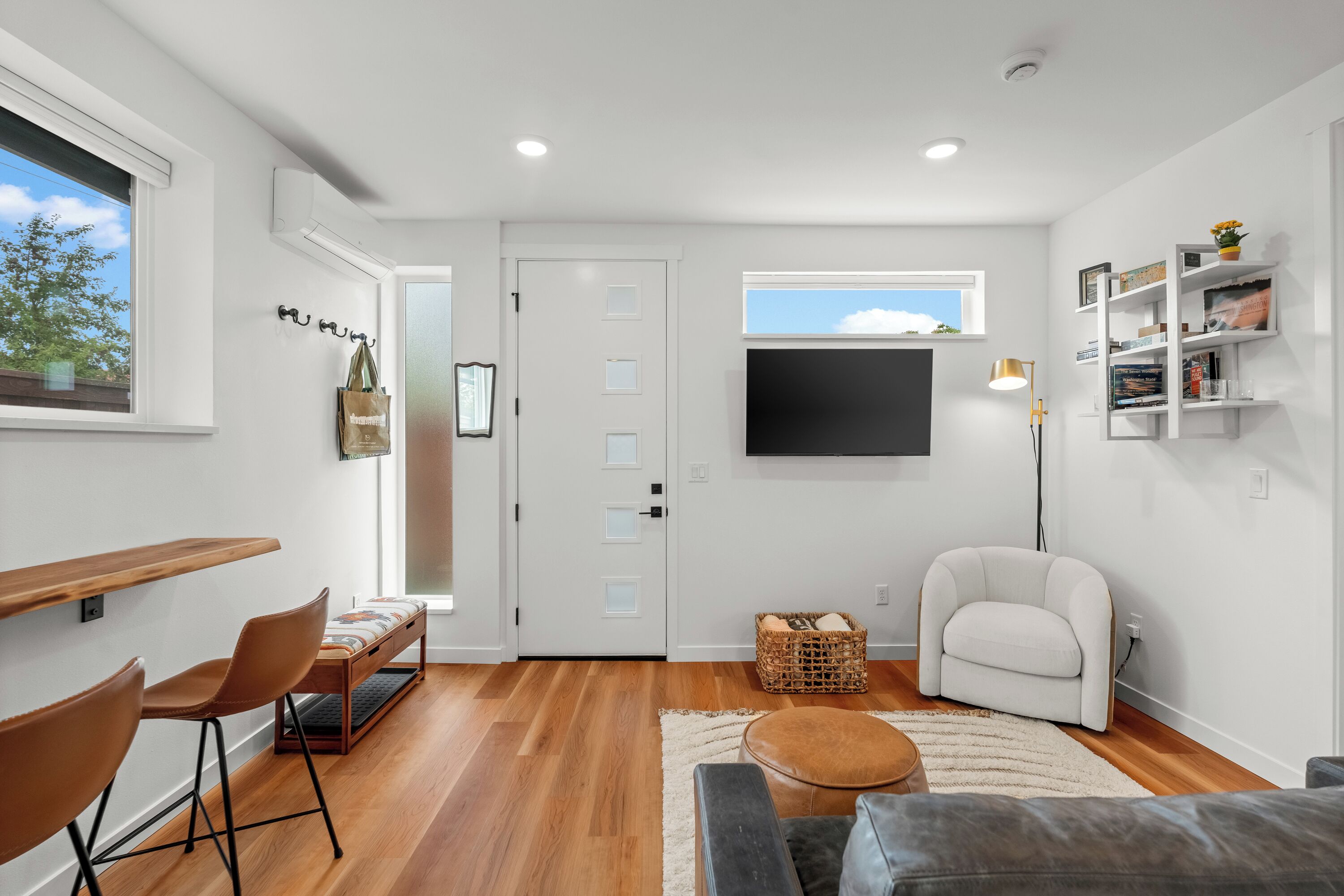 Smart TV, books, music library, video library