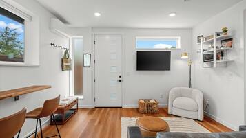 Smart TV, books, music library, video library