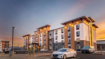 Fassade der Unterkunft