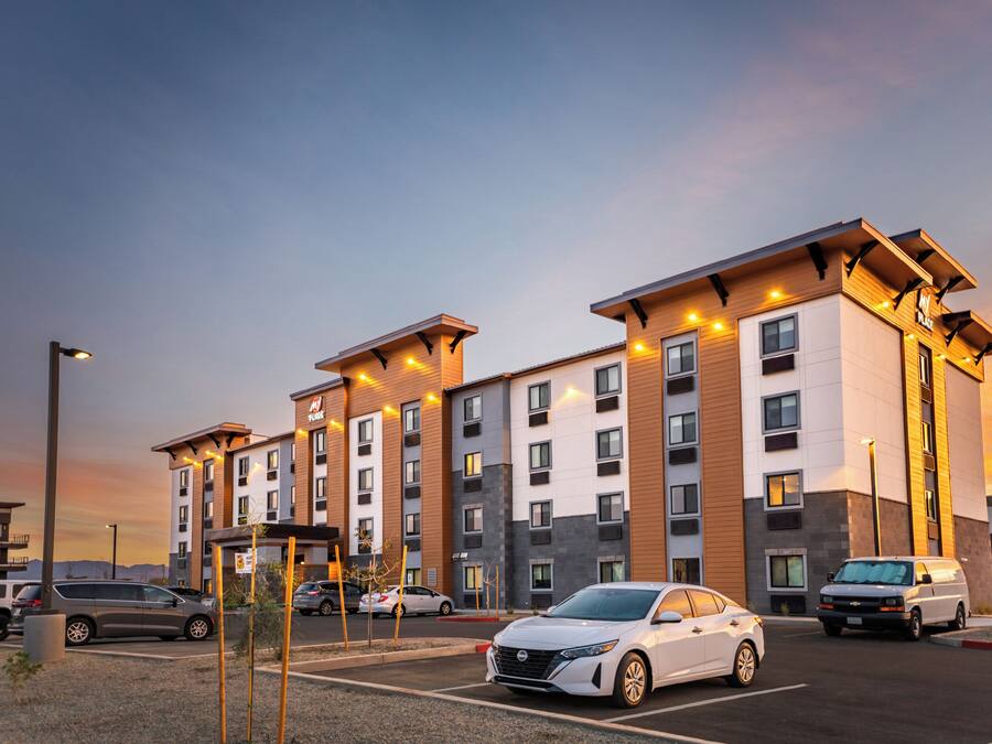 Voorkant van accommodatie