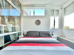 Apartment | 1 Schlafzimmer, BĂŒgeleisen/BĂŒgelbrett, BettwĂ€sche