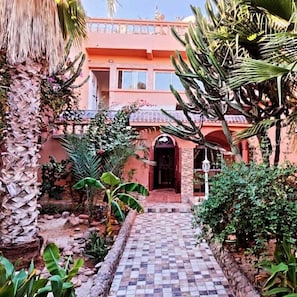 Fassade der Unterkunft