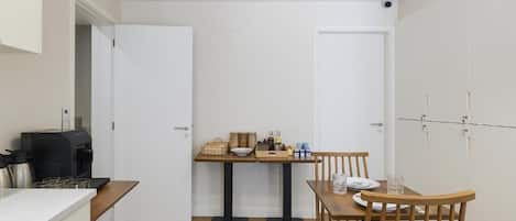 Kontinental frokost er inkludert hver dag