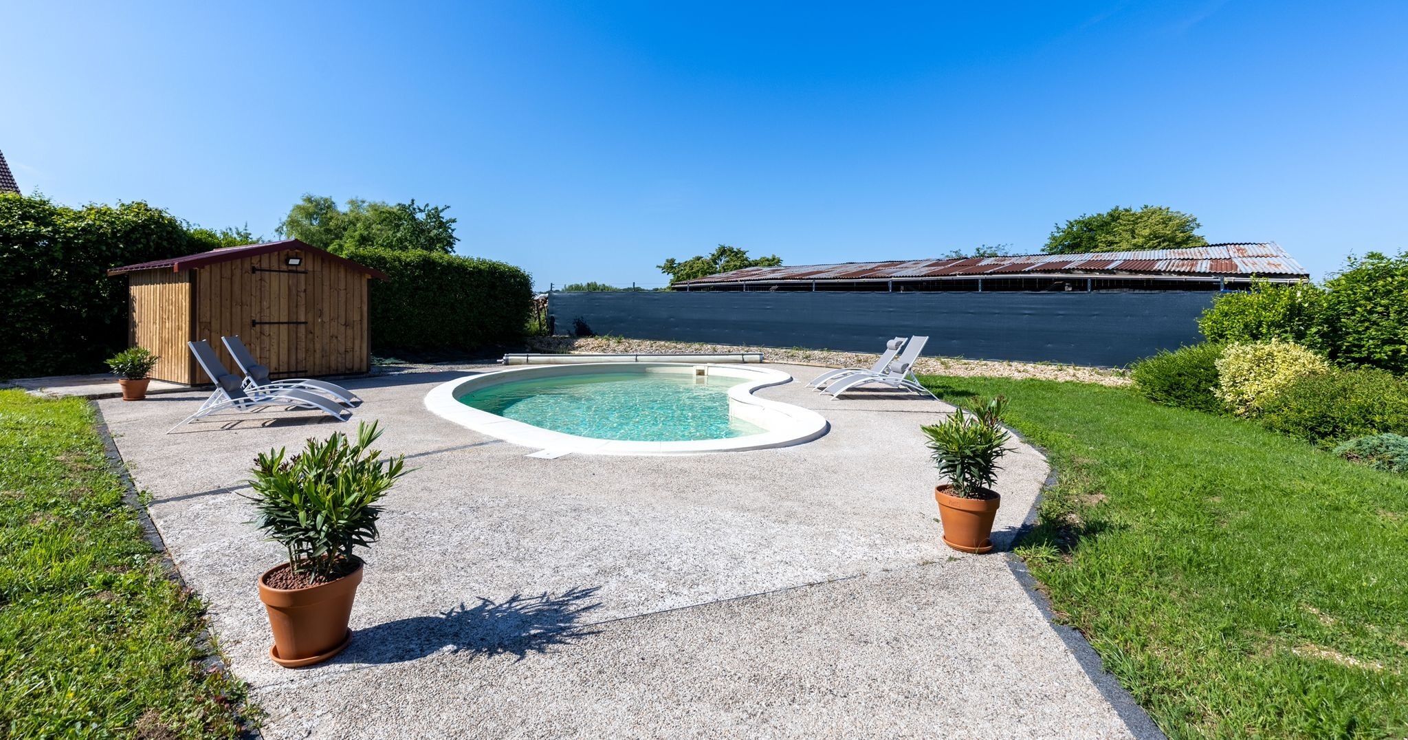 Außenpool, beheizter Pool