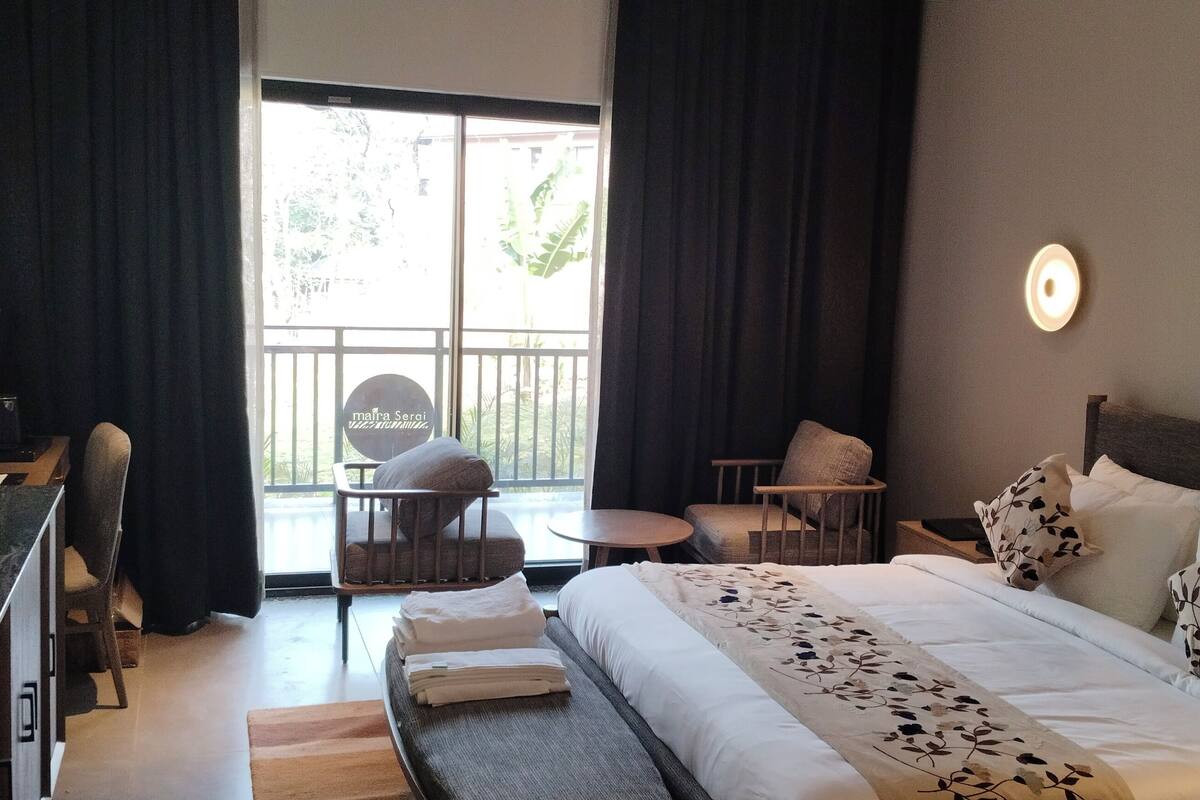 Standaard eenpersoonskamer | Luxe beddengoed, een kluis op de kamer, individueel gedecoreerd