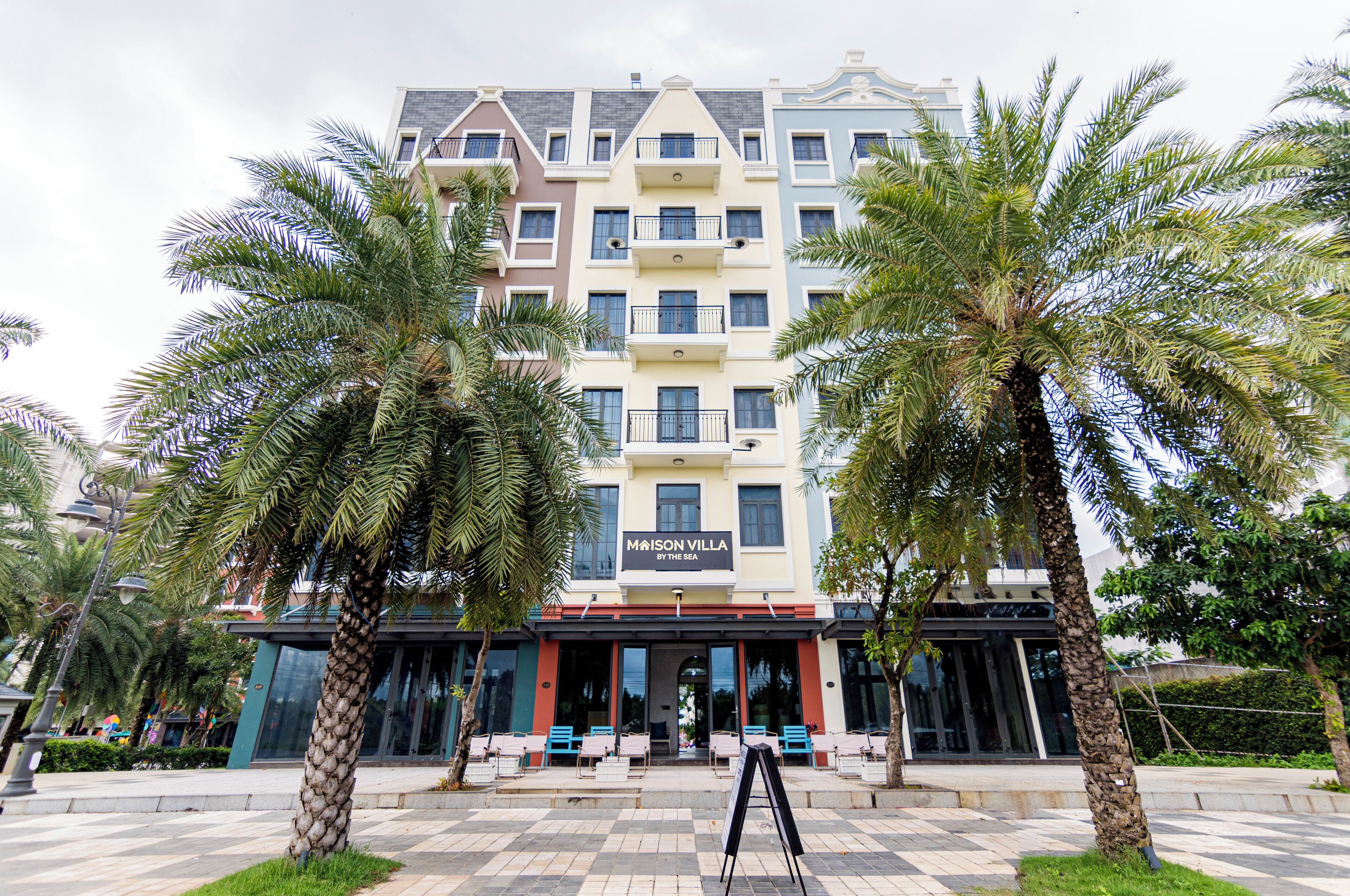 Voorkant van accommodatie