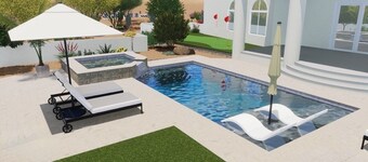 Luxury 5BR Retreat | Foothills | Heated Pool |Spa| Fitness Room | Putting Green