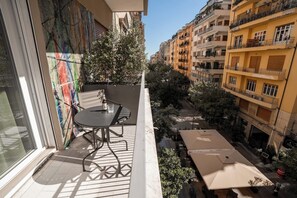 Deluxe Double or Twin Room, City View | Balcony