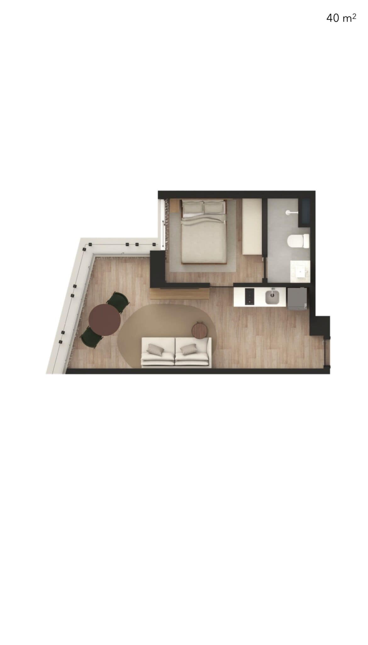 Deluxe Apartment | View from room