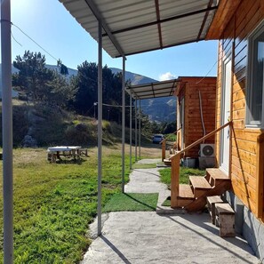 Fachada de la propiedad