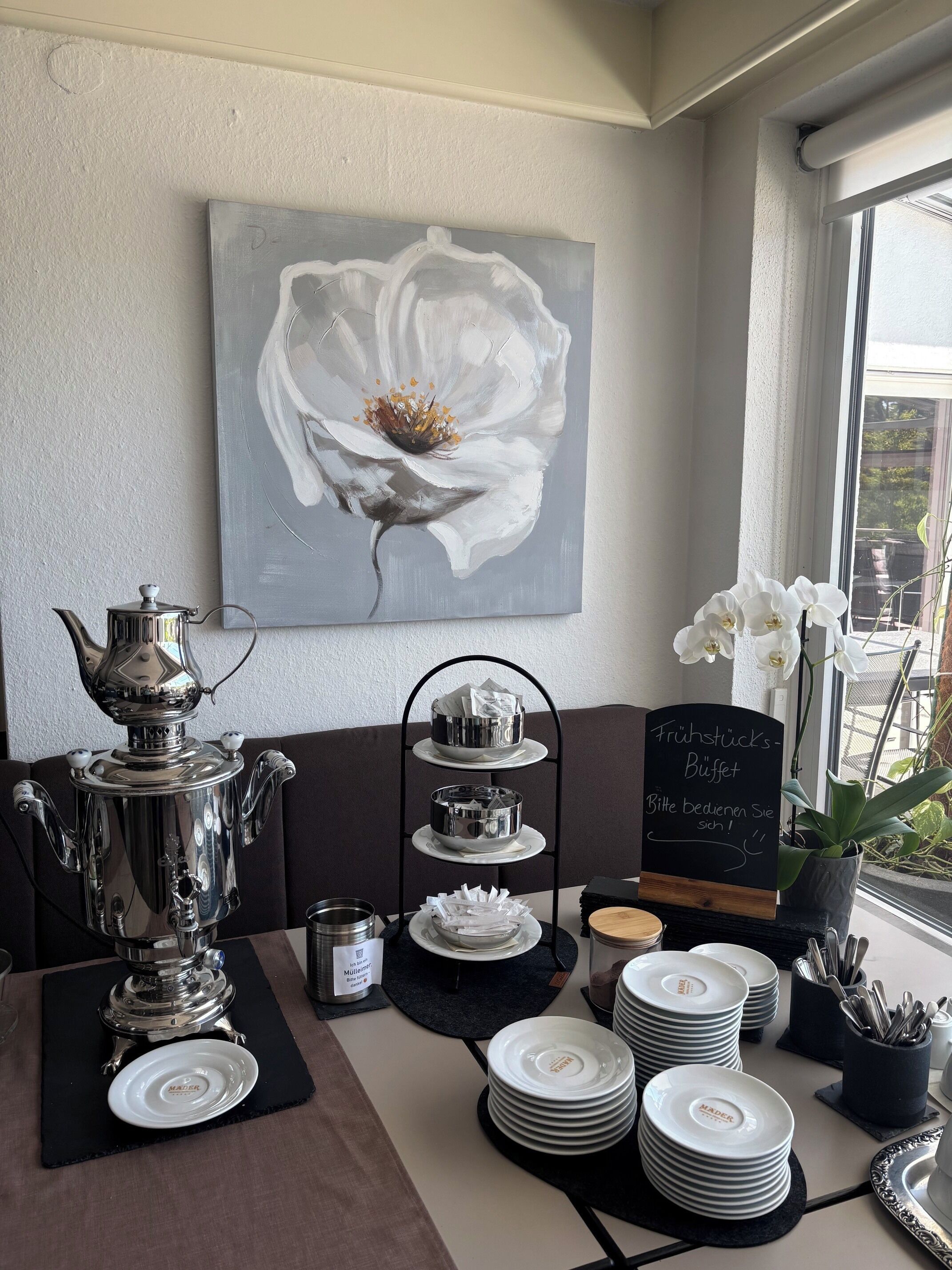 Petit déjeuner buffet compris tous les jours
