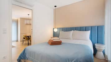 2 slaapkamers, een strijkplank/strijkijzer, wifi, beddengoed