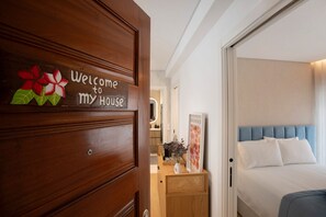 2 slaapkamers, een strijkplank/strijkijzer, wifi, beddengoed