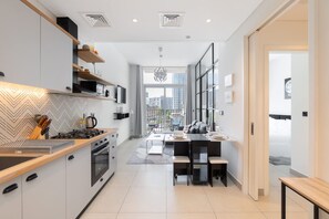 Leilighet | 1 soverom og internett