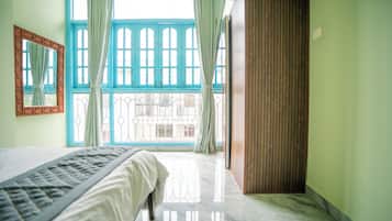 2 bedrooms, free WiFi, bed sheets, wheelchair access