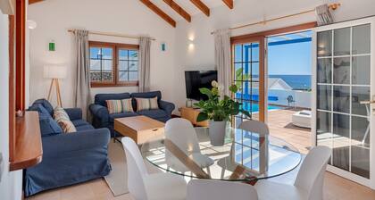 Villa de vacances 'Turqué' avec vue sur la mer, piscine privée et Wi-Fi